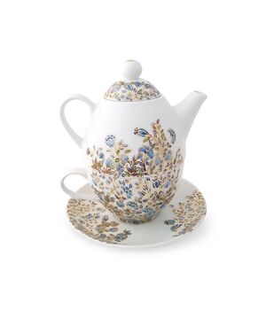  Tea For One Teapot Blue Pattern "Golden Hills", fig. 2 