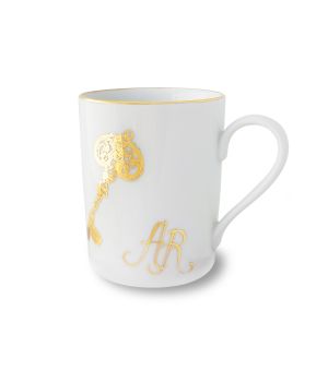  Mug customised with monogram and drawing, fig. 1 