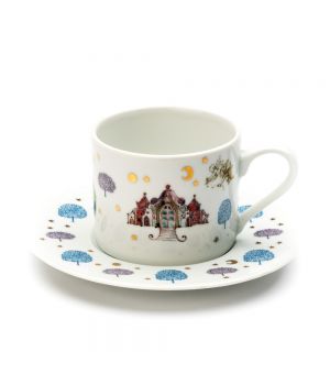  Cup and Saucer "Pour Ma Petite" #1, fig. 1 