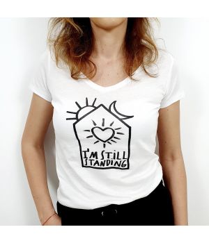  T-shirt Women Heart "I'm Still Standing 1", fig. 2 