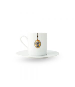  Cup and Saucer Espresso "Mes Petits Jardins", fig. 1 