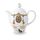  Teapot Panther Orange Flowers "Mysterious Garden", fig. 1 