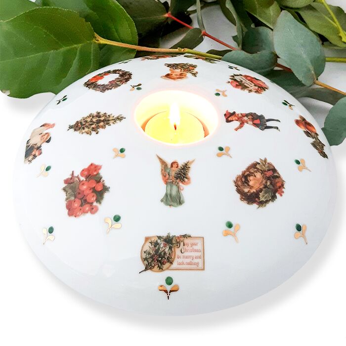  Suport lumanare "Vintage Christmas", fig. 2 
