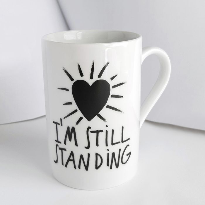  Mug Black Heart "I'm Still Standing 1", fig. 1 