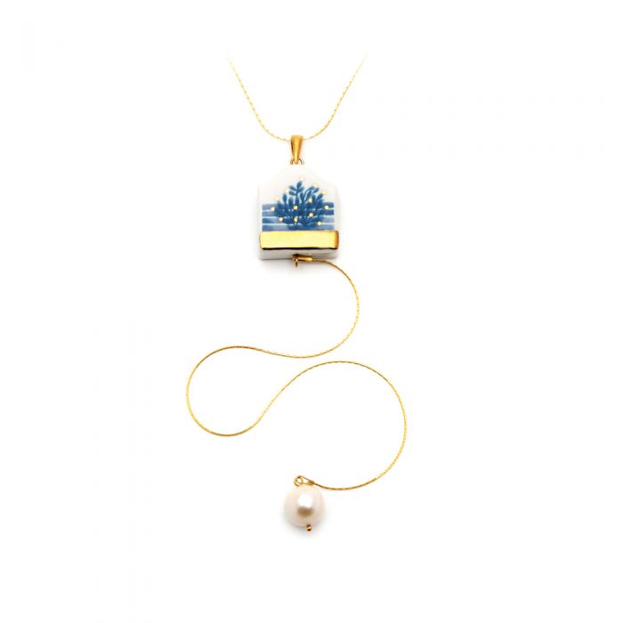  Duo House Necklace and Charm "La Mer", fig. 1 