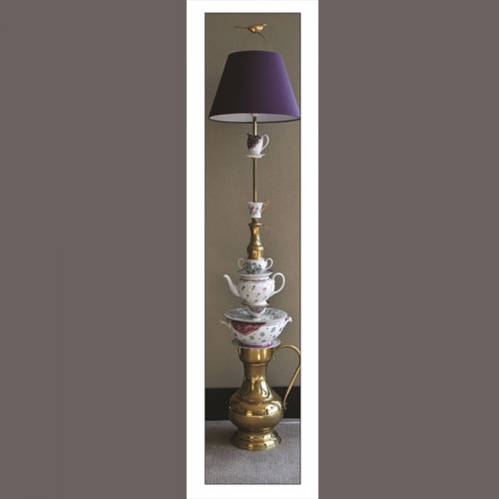  "Purple Dream" Floor Lamp, fig. 1 