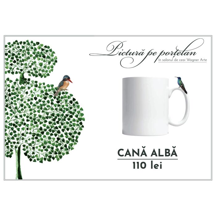  Cana din portelan alb pentru pictura, fig. 1 