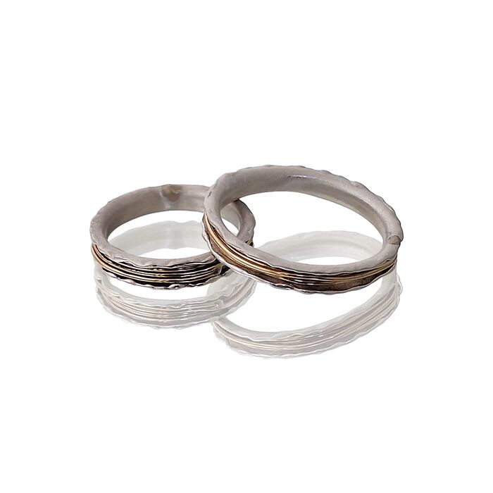  Wedding Rings "Bolero Argento", fig. 1 