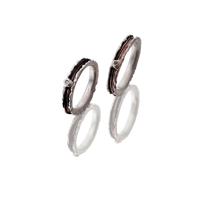  Wedding Rings "Bolero Argento", fig. 2 